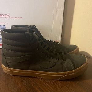 Vans High Tops Black Size 11 Excellent Condition